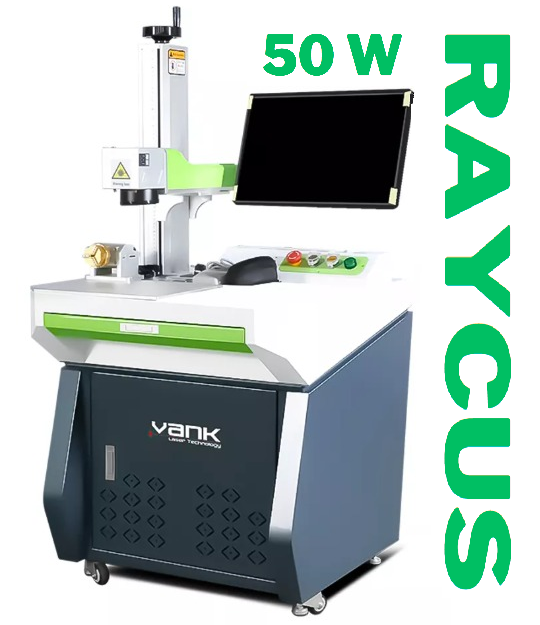 MÁQUINA DE MARCADO LÁSER DE FIBRA DE 50W DE ESCRITORIO VANK LASER