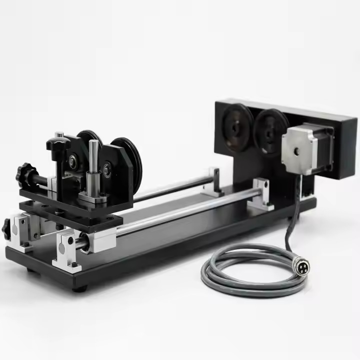 DISPOSITIVO ROTATORIO DE 4 RUEDAS PARA MÁQUINAS LÁSER CO2 -